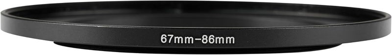 JOYTOLIN 67-86mm Metal Step-Up/Down Ring Adapter Compatible with Mirrorless Cameras DSLR Lens, UV CPL ND Filter Thread Converter, Black - Image 2